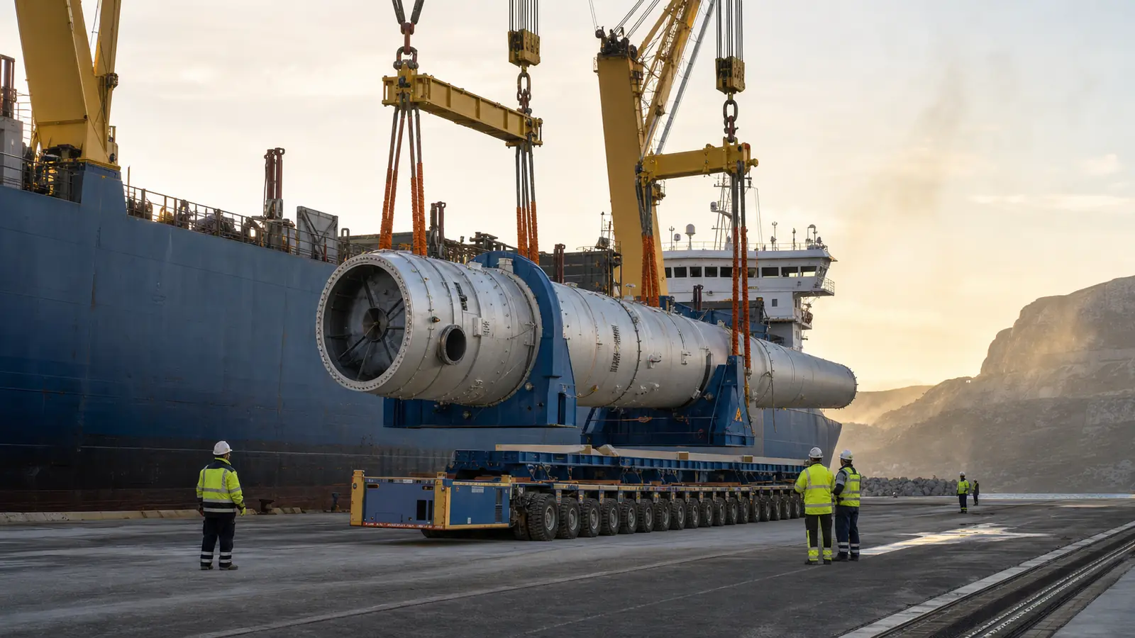 Heavy-Lift Sea Transport: From Engineering to Final Discharge