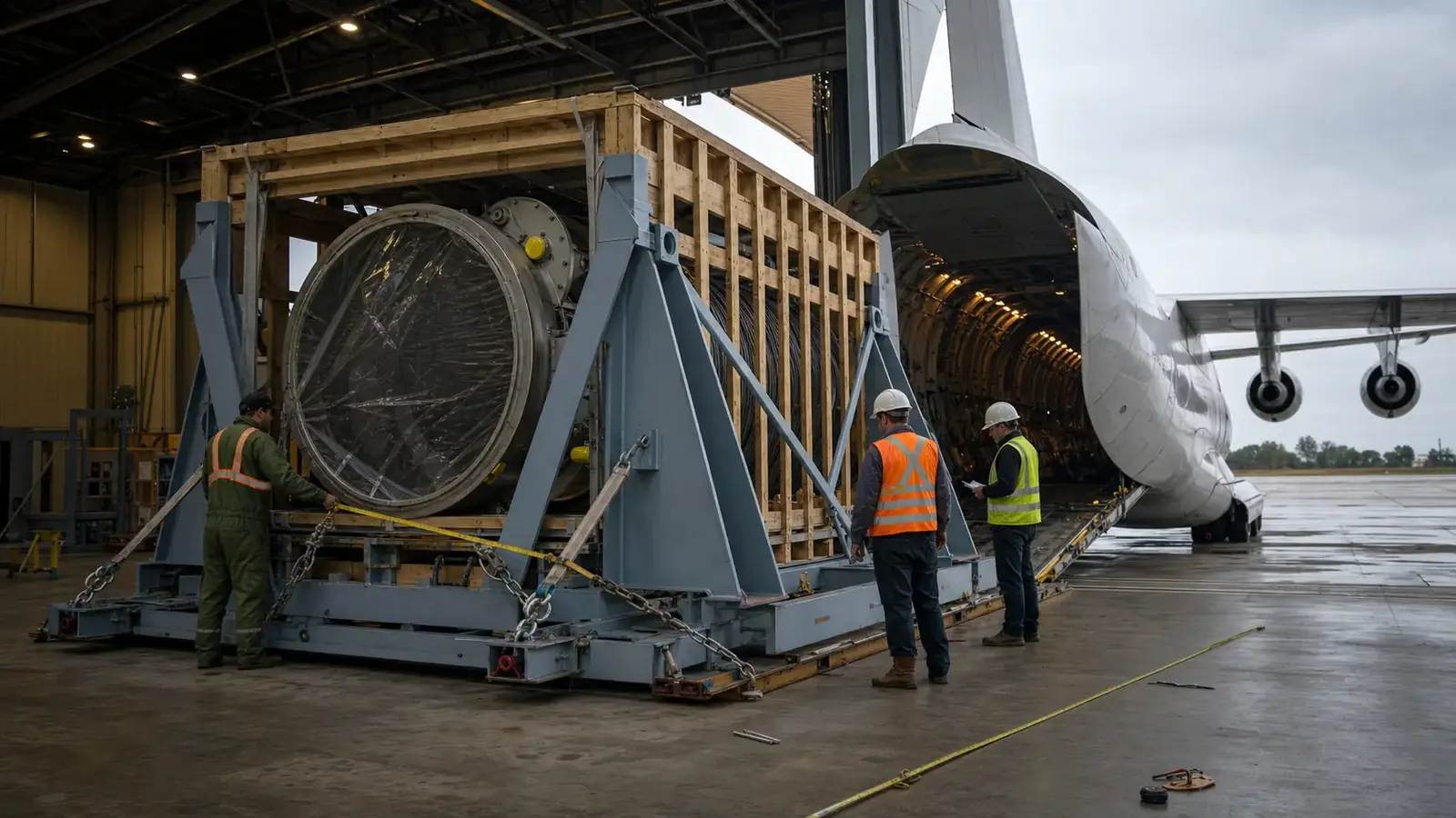 How an Air Charter for Heavy and Oversized Cargo Is Planned